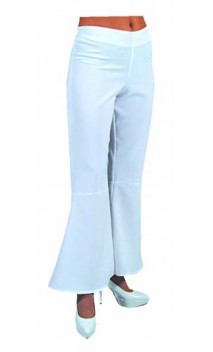 Pantalon Année 80 Blanche