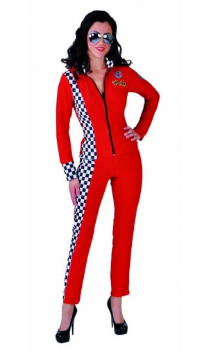Déguisement Pilote Voiture Femme