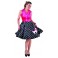 Déguisement année 60 rose