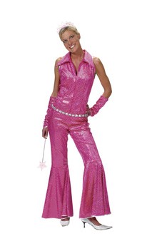 Combinaison Disco Rose