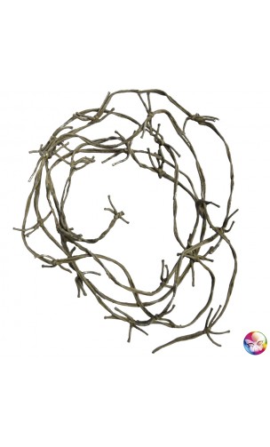 Fil Barbelé Imitation Métal