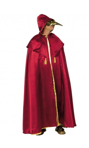 Cape vénitienne rouge en location