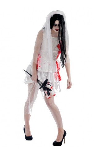Costume mariée ensanglanté