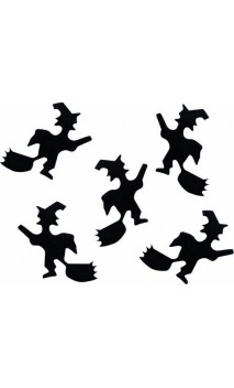 Confettis de table sorcière