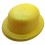 Chapeau melon jaune pailletté