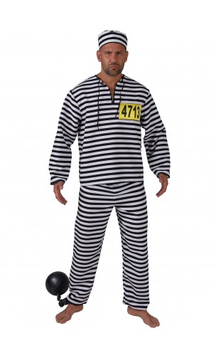 Déguisement Bagnard Luxe