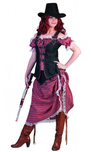 Déguisement cowgirl saloon