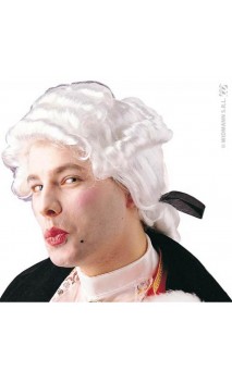 Perruque marquis blanche 2