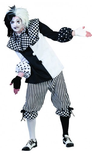 Déguisement mime pierrot 1