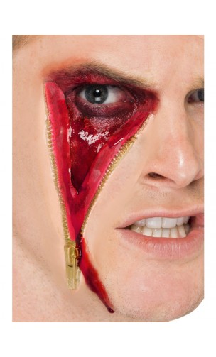 Cicatrice fermeture eclair latex