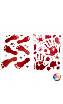 Décoration Halloween fenêtre 2