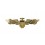 Broche aviateur dorée