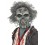 Masque zombie cheveux gris