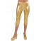 Legging disco doré