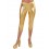 Legging disco doré