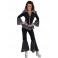 Combinaison disco noir femme 2