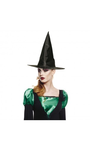 Chapeau sorcière noir 4