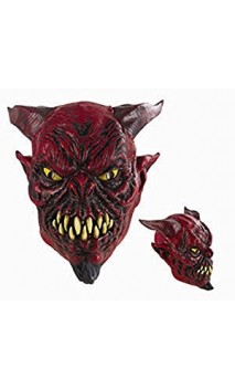 Masque diable latex adulte