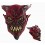 Masque diable latex adulte