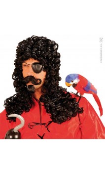 Perruque corsaire homme