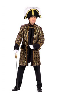 Veste gentleman noire brocard