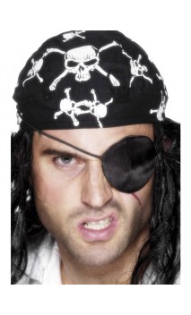 Cache oeil pirate luxe