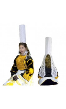 Coiffe bigoudène bretonne