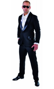 Costume smoking chic noir