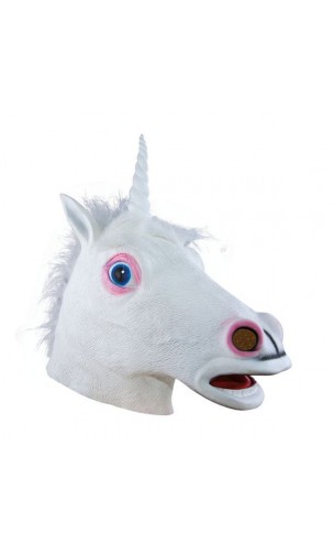 Masque licorne latex