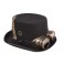 Chapeau steampunk avec lunettes