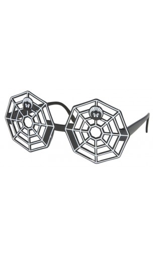 Lunettes toile d'araignée noir
