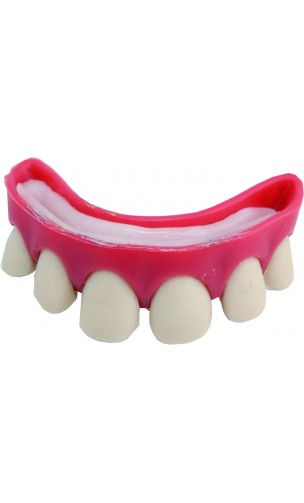 Dentier dents écartées