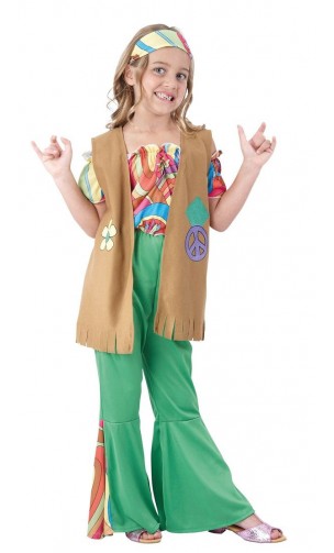 Déguisement hippie année 70 enfant