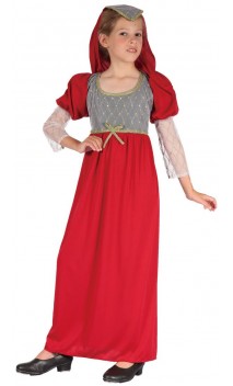 Déguisement moyen age juliette enfant
