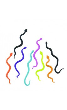 8 Serpent souple en plastique