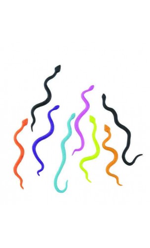 8 Serpent souple en plastique
