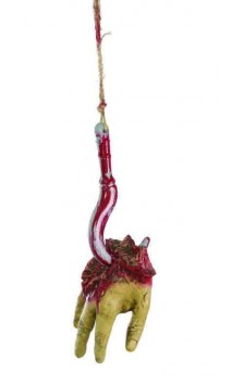 Main arraché sur crochet 60cm