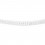 Guirlande Zinnia blanc 4.5m