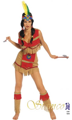 Déguisement indienne d'amérique 4