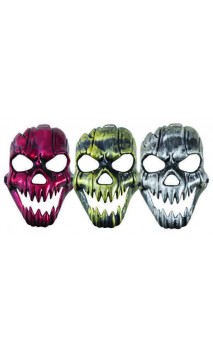 Masque squelette dents pointues