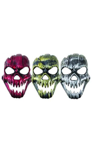 Masque squelette dents pointues