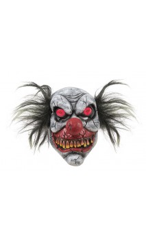 Masque clown fou yeux lumineux