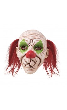 Masque clown bouche cousue