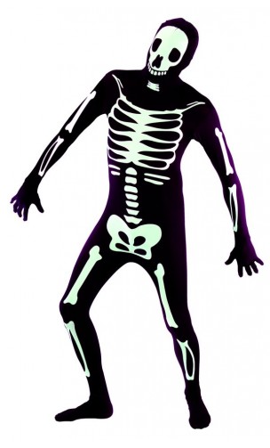 Combinaison seconde peau squelette