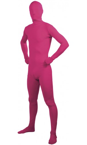 Combinaison seconde peau rose fuchsia
