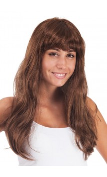 Perruque lola marron
