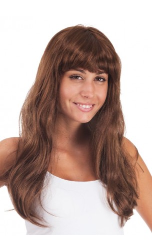 Perruque lola marron