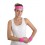 Bandeau et poignets disco rose fluo
