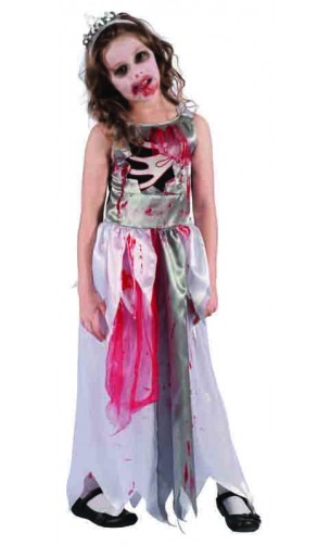 Déguisement princesse zombie enfant