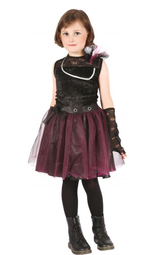 Déguisement punk gothique 2 enfant